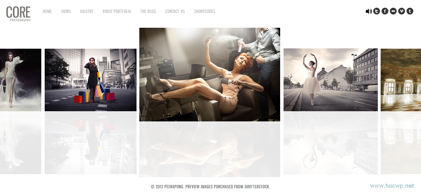 Tạo trang chia sẻ ảnh bằng WordPress