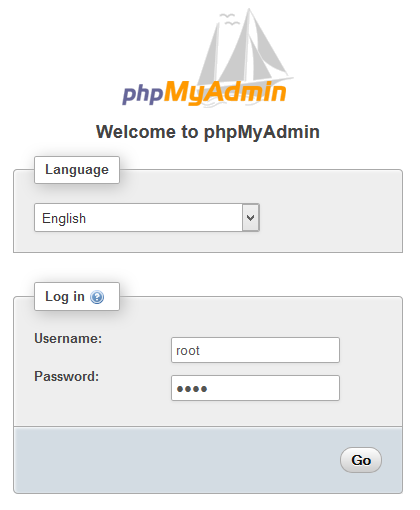 Cấu hình phpMyAdmin có form đăng nhập