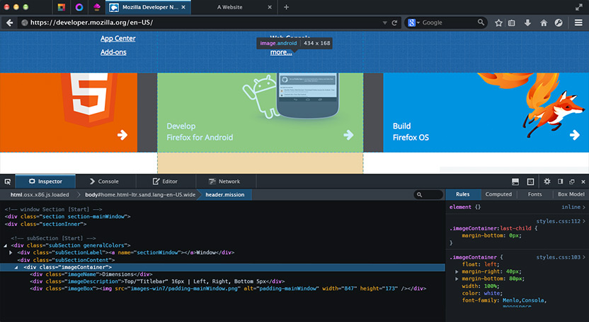Giới thiệu Firefox Developer Edition