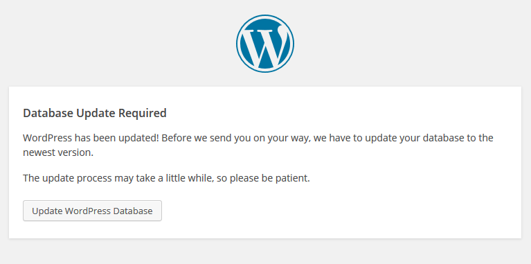 Cập nhật cơ sở dữ liệu WordPress bằng tay