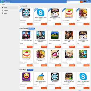 Mobile zone thumbnail