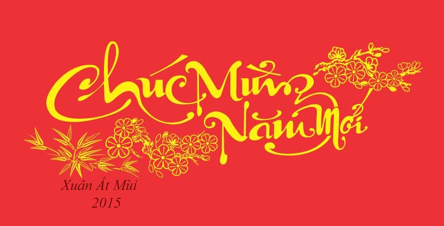 Thiệp chúc mừng xuân Ất Mùi 2015
