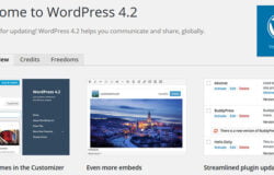 Chức năng mới trong WordPress 4.2