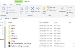 Quy cách đặt tên cho thư mục và tập tin