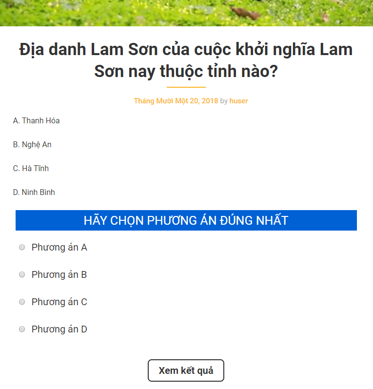 Plugin Auto Add Poll