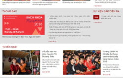 Giao diện Hust