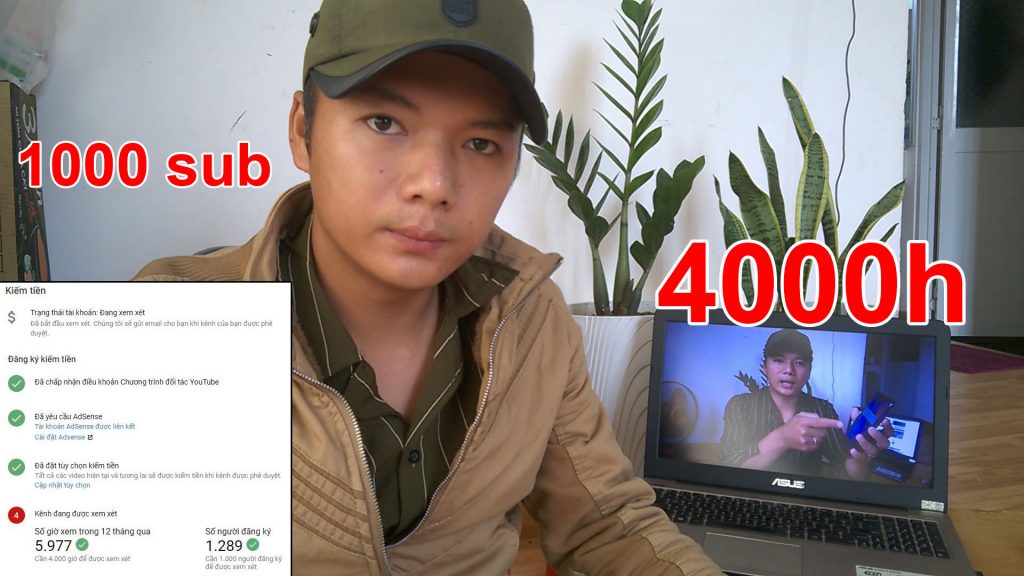 Cách kiếm 1000 sub và 4000h xem trên YouTube 2020